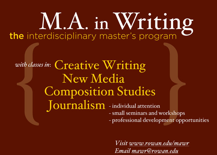 creative writing portfolio for university